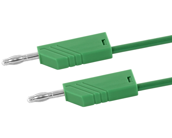 90-681-00089-GRUEN 25cm Laborkabel Messkabel GRÜN