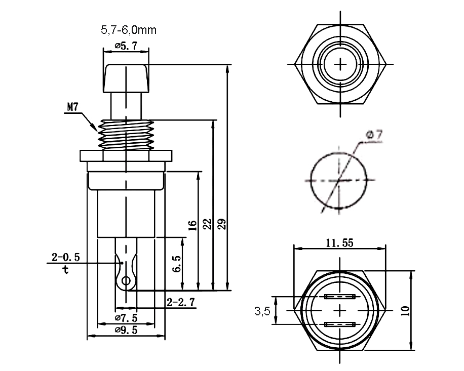 Taster_Abmessungen_95-839-00006