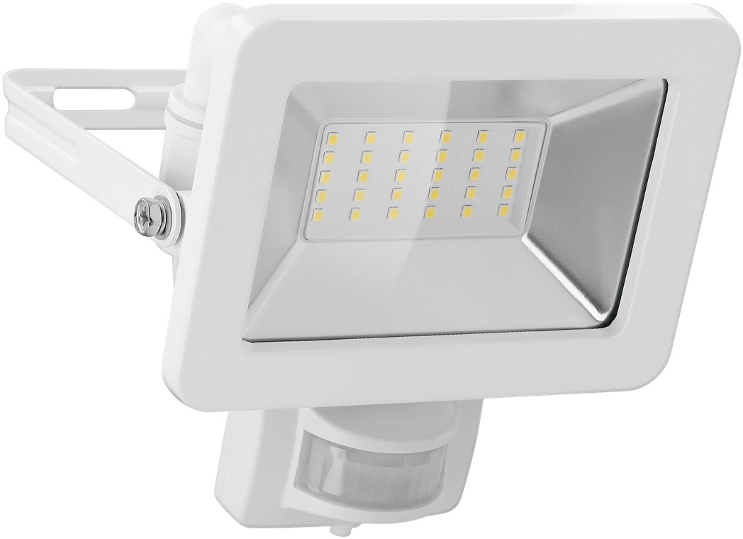 32-700-00630_LED_Strahler_mit_Bewegungsmelder_B0 30W LED Scheinwerfer mit Bewegungsmelder 4000K 2550lm IP44 Fluter Strahler