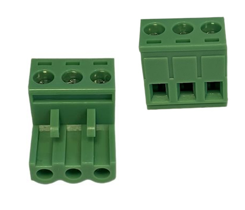 3pol Steckklemme Schraubklemme Phoenix kompatibler Stecker 3F female