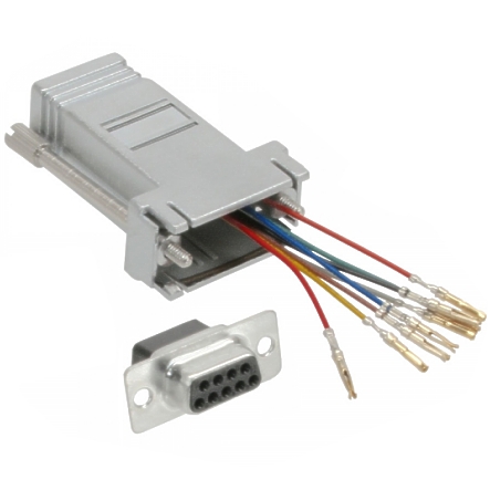 Adapter RJ45 9pol Sub-D