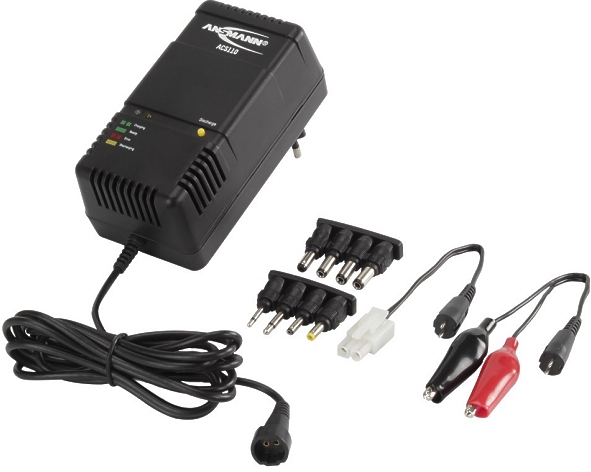 Ladegeraet-fuer-NICD-NIMH-Akkus-bis-12V-33-455-00170-OK Akku Ladegerät für 1,2V 2,4V 3,6V 4,8V 6V 7,2V 8,4V 9,6V 12V NiMh NiCd Akkus