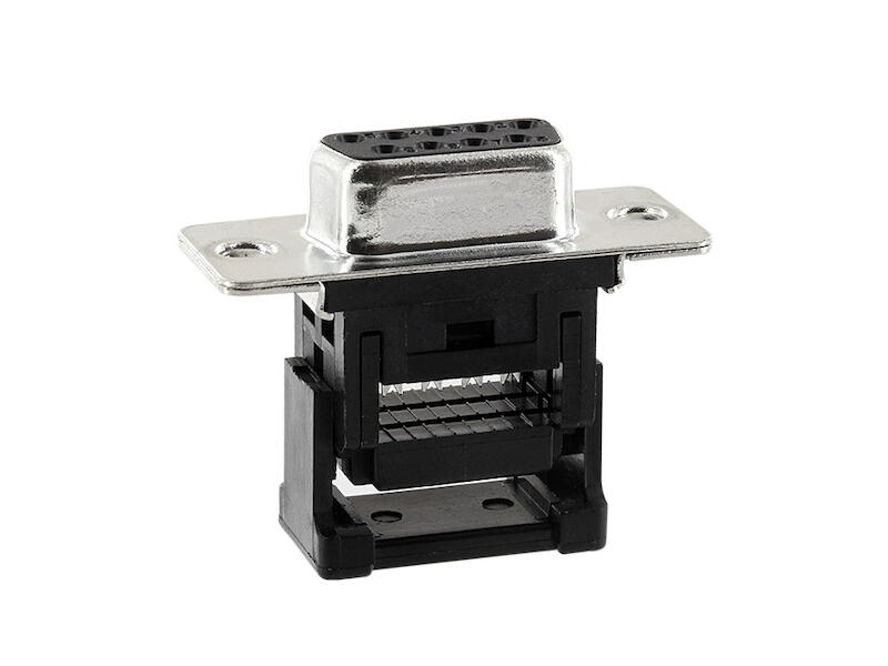 40-871-00029_9pol_Sub-D_Flachbandkabel_B2023_ECON SUB-D 9pol Buchse Schneidklemm 2-reihig für Flachbandkabel