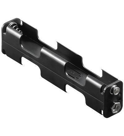 33-475-00024-WENT-11464Frqo3L4PAV2Wt Batteriehalter für 4 Mignon AA Zellen Druckknopfanschluss