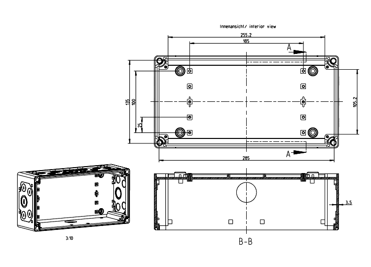 150mm_Verteilerkasten_Zeichnung_03_52-625-01960