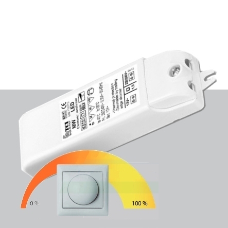 43-700-00875_2015_01 12V LED Trafo 230V bis 50Watt über Dimmer dimmbar LED Konverter