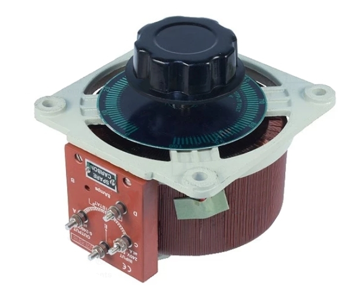 1800VA_Regeltrafo_43-600-02060_B03 Regeltrafo 1840VA Trafo 0-250V max 8A Sparstelltrafo