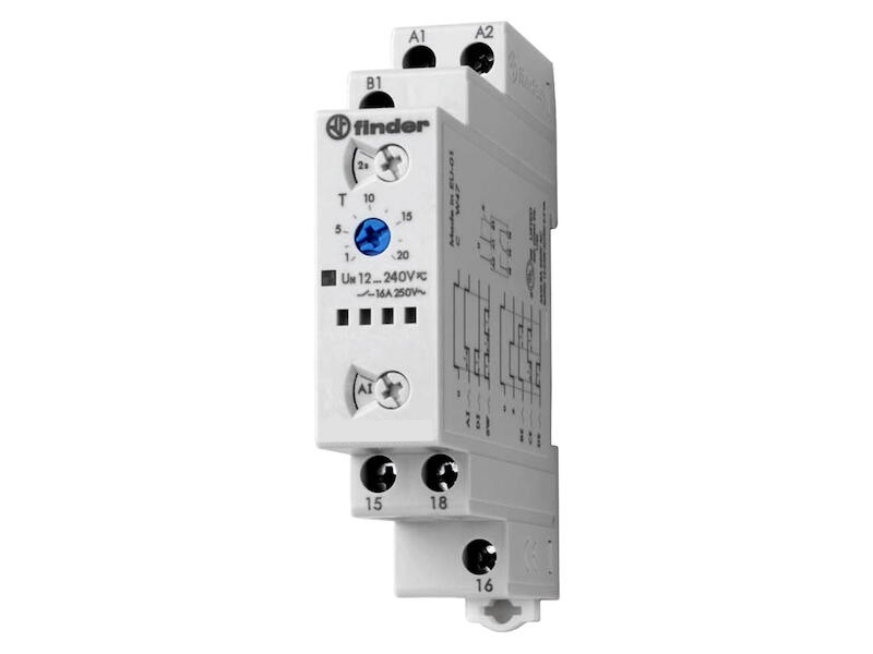 Zeitrelais Universal mit 6 Funktionen 0,1s-20h 12V-24V-230V ACDC