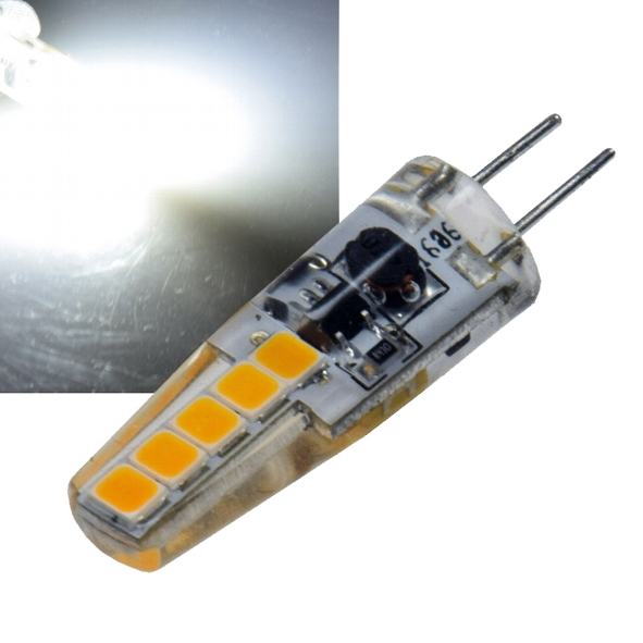 15-783-00801_SMAL LED Lampe G4 12V 2W 200Lumen Warmweiss Stiftsockel G4 GU4