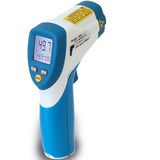 Temperaturmessgerät Oberflächen -50....650°C IR mit Laserstrahl P4975