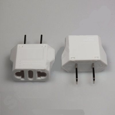 USA Adapter Reiseadapter USA Stecker auf 2pol Europabuchse