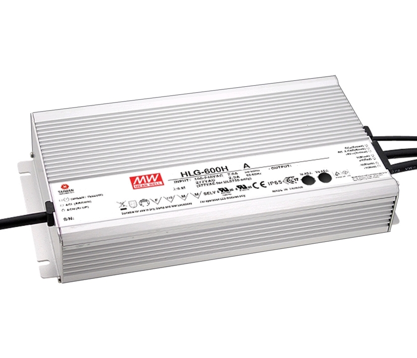 12V_40A_Netzteil_600W_HLG600H_Serie_93-808-04612_B00 12V Netzteil 12V 480W 40A IP65 11-13V nachstellbar HLG600H-xxA