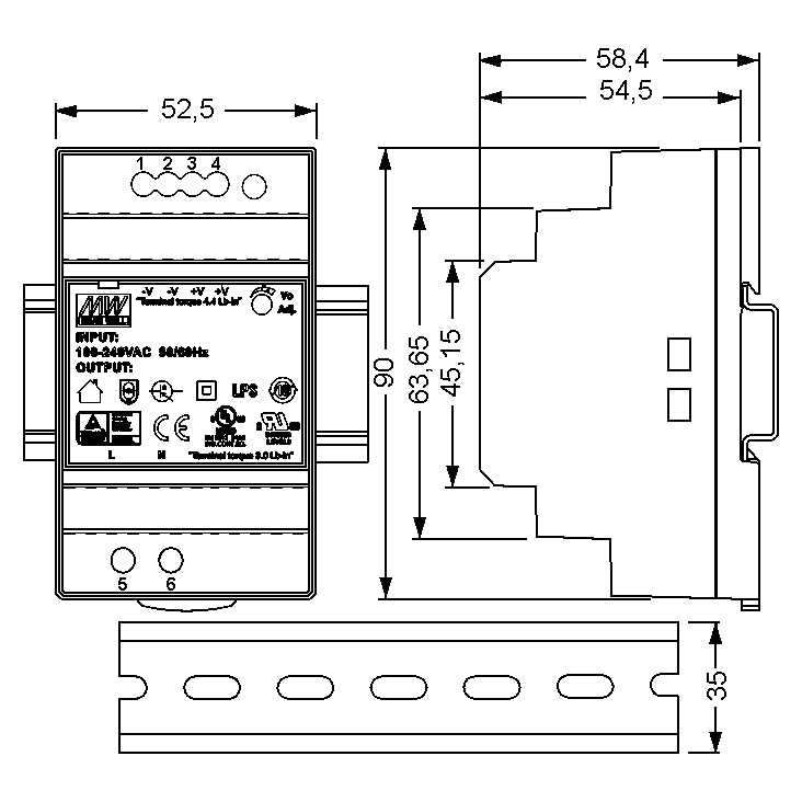 93-807-00135_12V_55W_Hutschienennetzteil_B02