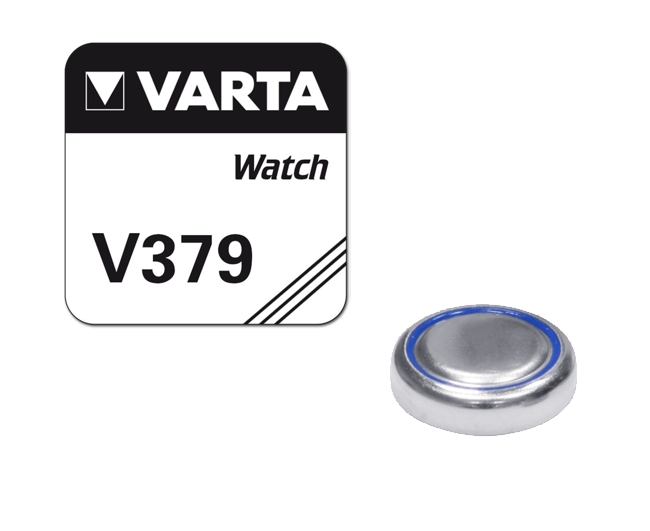 varta-v379-33-708-00051 Knopfzelle V379 ersetzt SG0 SR63 280-59 RW327 379 V379R SR521 618 1191SO,