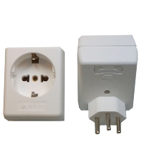 41-679-00048_2015_01 Reiseadapter Schweiz Stecker auf Schutzkontaktkupplung