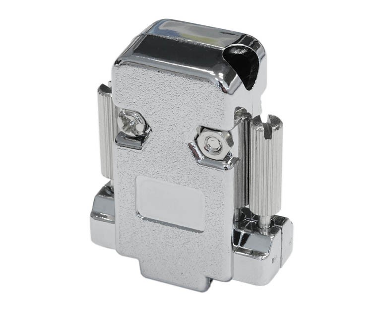 40-871-00540-PH9SM 9pol SUB-D Haube Kunststoff mit seitlicher Kabelausgang