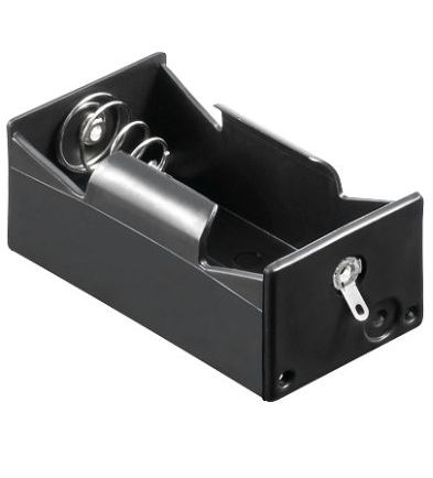 33-475-00001_Batteriehalter Batteriehalter für 1x Mono D Zelle mit Lötanschluss