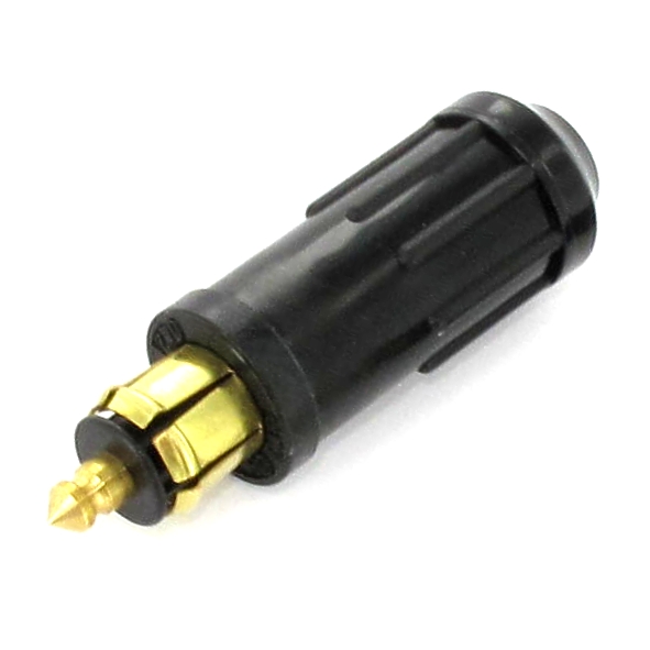 KFZ Stecker 12mm Normstecker für 12-24V max 15A Schraubkontakte