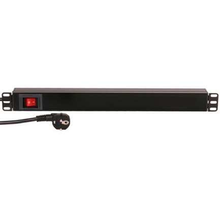 39-849-00300_2015_019Y76eJH8pFP4x 19zoll Steckdose 8-fach Steckdosenleiste mit Netzschalter 250V 16A Racksteckdose