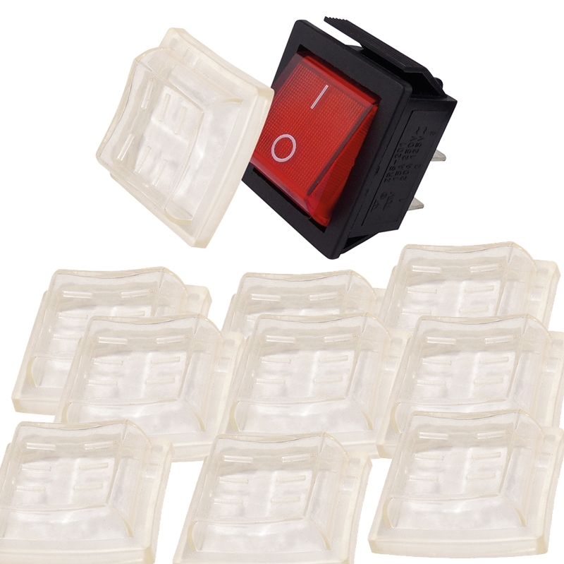 wippenschalterabdeckung_95-834-01030 Schutzkappe zu 25x32mm Wippenschalter Feuchteschutzkappe 10er Pack