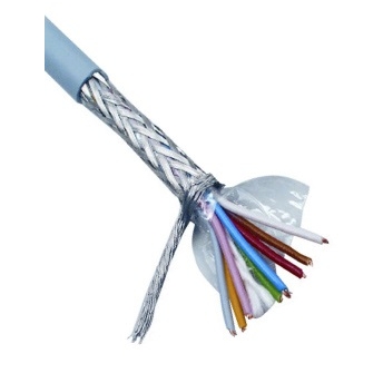 42-682-00030-LIYCY-Datenleitung-8-adrig 8pol Kabel Steuerleitung LIYCY 4x2x0,14 geschirmt -- 100m Bund ---