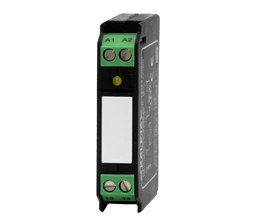 DC Solid State Relais bis 7,5A für Hutschiene Input 24VDC MosFet Ausgang mit Schraubklemmen Mini-OM-75-30