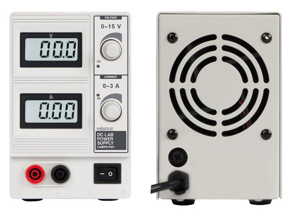 Labornetzteil-0-15V-3A-93-807-00700-NEU-B1 Labornetzgerät Labornetzteil 0-15V 0-3A regelbar