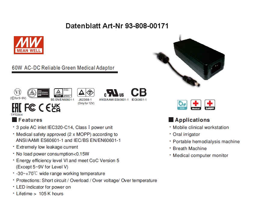 12V_Netzteil_mit_medizin_Zulassung_EN60601_93-808-00171_DATA