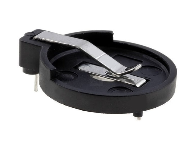 CR2430_Halter_33-475-00110 Batteriehalter für CR2430 CR2330 CR2320 Knopfzellenhalter zum einlöten