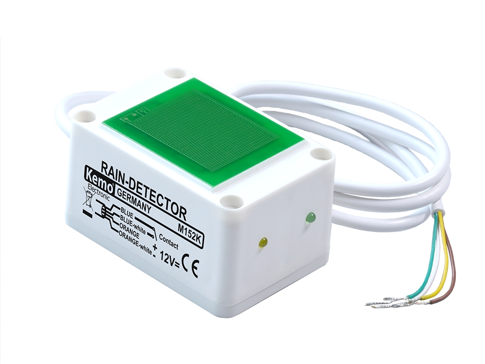 Regenmelder Regensensor kapazitiv 12Volt mit Relaiskontakt