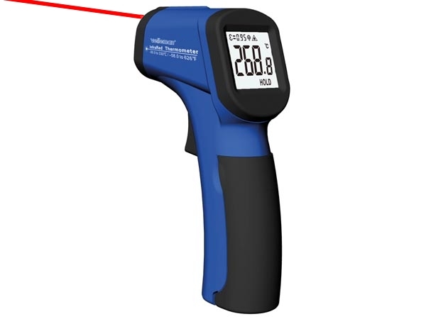 Temperaturmessgerät Oberflächen -50...330°C IR mit Laserstrahl