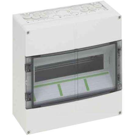 52-625-01840-Kleinverteiler Installation Verteiler 14TE Wandgehäuse Aufputz AK Verteilerkasten