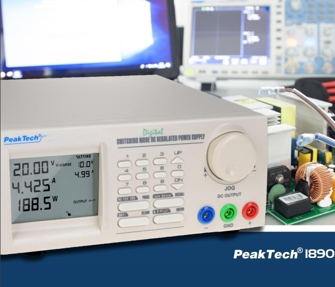 93-808-05230_Peaktech_1890_2vTGUy3fV9qryq Programmierbares Netzteil P1890 1-20V bis 10A RS485-USB-Port
