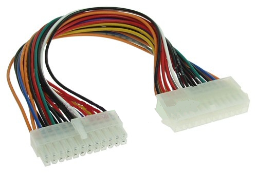 53-680-01375_atx-verlaegerung_24pol-bild7-henri-de PC Netzteil Adapter 24pol ATX Verlängerung 300mm EPS EATX