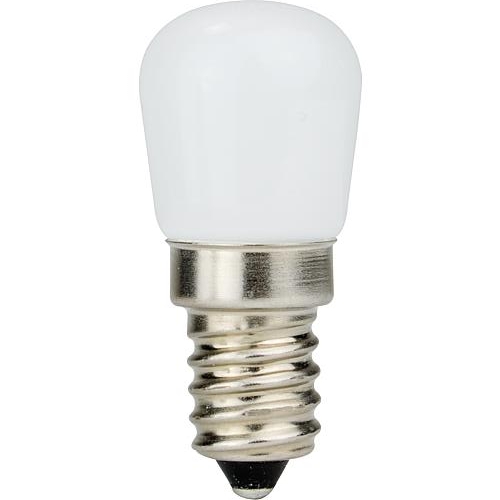 E14_Kuhlschranklampe_32-748-00065 E14 Kühlschranklampe E14 LED Birne 230V Opal mattiert