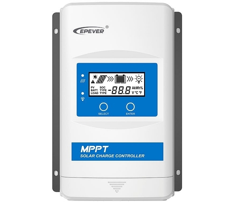 MPPT_Laderegler_Bild01_33-455-00834 MPPT Solar Laderegler bis 20A 12V 260W oder 24V 520W mit Display
