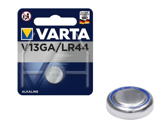 v13GA-LR44-33-708-00045 Knopfzelle V13GA ersetzt AG13 RW42 LR44 357 L626 L1154 4276