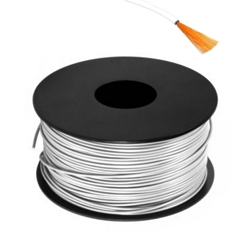 42-774-00435-litze-LIY-weiss-b2017-NN 100m Litze 1x 0,25qmm LIYV WEISS Weiß