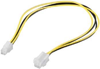 53-680-01730_4pol_PC-Stromadapter_B1 PC Strom Adapter P4 Verlängerung P4 Stecker P4 Buchse
