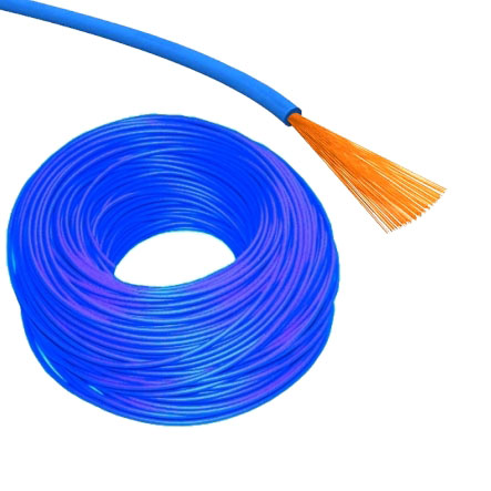 100m Litze H07VK 1,5qmm Kabel Blau Verdrahtungsleitung