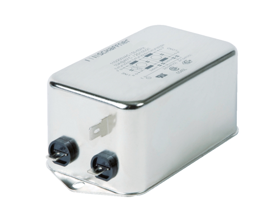 Netzfilter 230V 6A 5pol Entstörfilter 2-stufig mit Entstörkondensator 4x8mH 0,47uF 1000pF SIFI EMV EMI RFI Filter