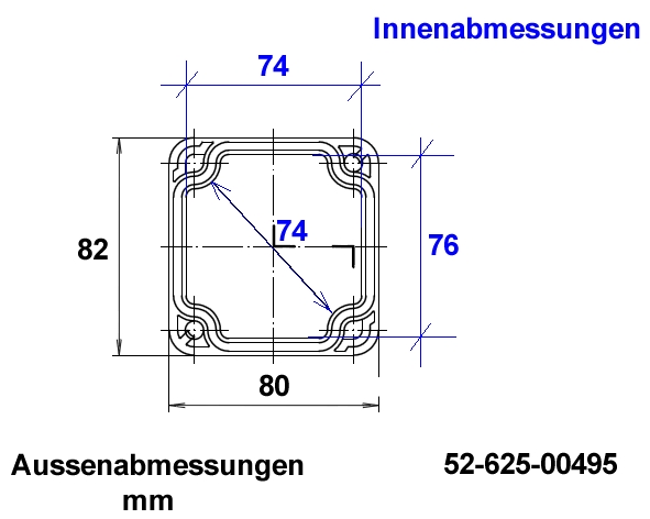 52-625-00495-Gehaeuse-Abmessung
