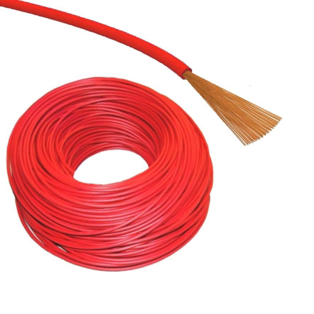 42-772-00425-H07VK-b1 100m Litze H07VK 1,5qmm Kabel Rot Verdrahtungsleitung