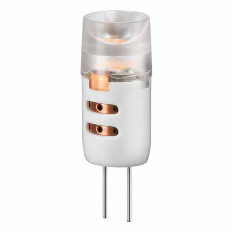 15-783-00798_led_01 12V LED Lampe G4 1,2W 90Lumen Warmweiss Stiftsockel G4 GU4