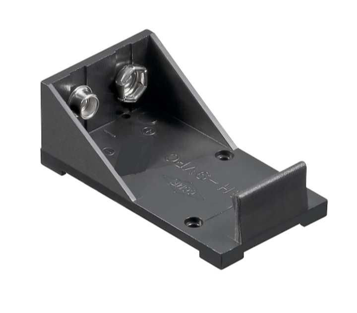 33-475-00130_9Volt_Batteriehalter 9Volt 9V Block Batteriehalter 55x31x20mm