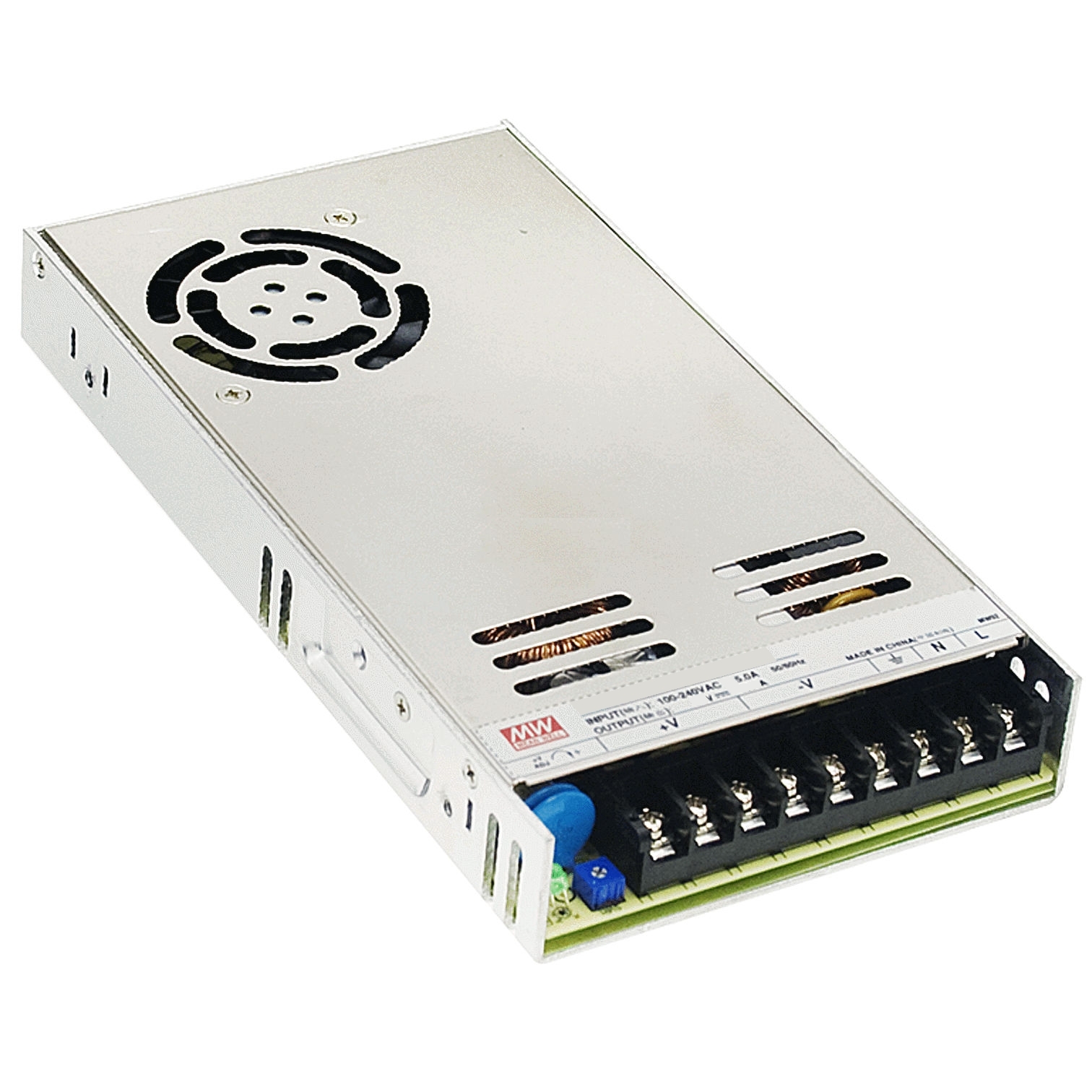 48V_Netzteil_320W_93-808-01321_2021_B01 48V Netzteil 48V 6,7A 320W mit Klemmen einstellbar 48V 49V 50V 51V 52V 53V 54V 55V 56V