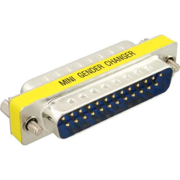 40-871-00146-25pol-Gender Gender Sub-D 25pol Stecker Stecker